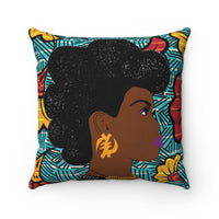 Gye Nyame Queen Ankara Print Pillow