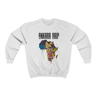 Ankara Drip Logo Sweatshirt