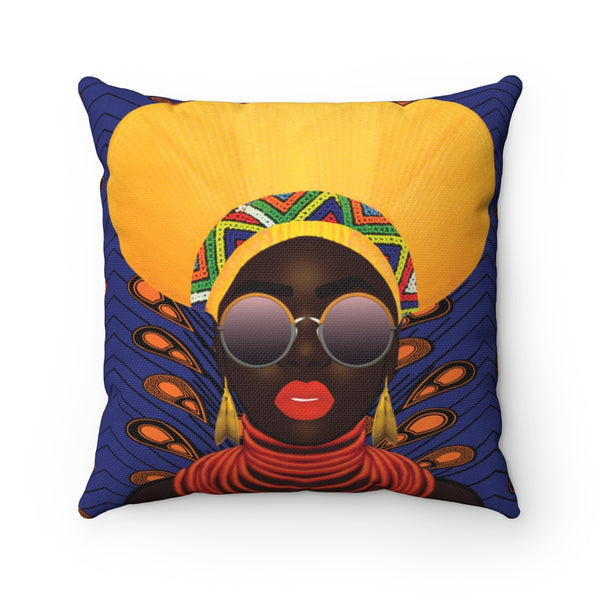 Zulu Queen Ankara Print Pillow
