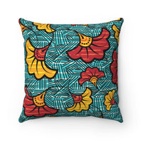 Gye Nyame Queen Ankara Print Pillow Cover